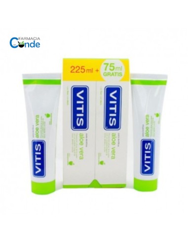 VITIS ALOE VERA PASTA DENTIFRICA DUPLO 2X150 ML