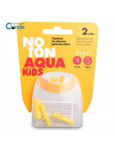 Noton Aqua Kids Tapones Silicona Infantiles