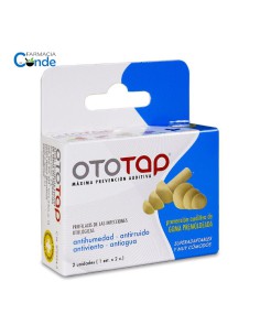 TAPONES OIDOS OTO-TAP GOMA PREMOLDE 2 U
