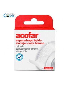 ESPARADRAPO ACOFAR TEJIDO SIN TEJER BLANCO 5 X 2