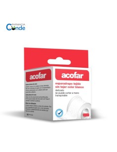 ESPARADRAPO ACOFAR TEJIDO SIN TEJER BLANCO 5 X 5