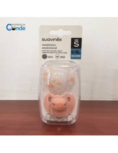 CHUPETE SILICONA ANATOMICO SUAVINEX CLASICO 6-18 2