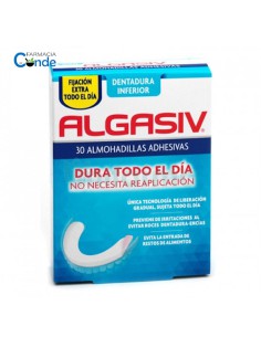 ALGASIV ALMOHADILLAS ADHESIVAS PROTESIS 30 U INF