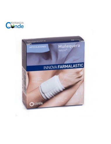 MUÑEQUERA FARMALASTIC INNOVA VELCRO BEIGE T - GD